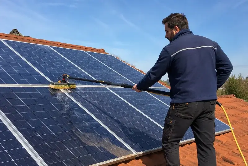 Nettoyage et entretien de panneaux solaires à Ettendorf
